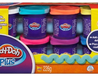 8 банок пластилина Play-Doh PLUS 