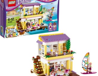 LEGO Friends 41037: Пляжный домик Стефани 