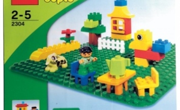 Lego Duplo 2304: Большая строительная пластина