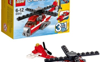 Lego Creator 31013: Вертолёт «Красный Гром» 