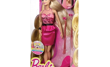 Barbie. Кукла с волшебными волосами