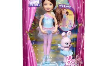 Кукла Barbie:  балерина Челси с домашним питомцем