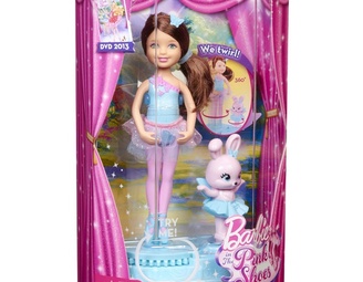 Кукла Barbie:  балерина Челси с домашним питомцем
