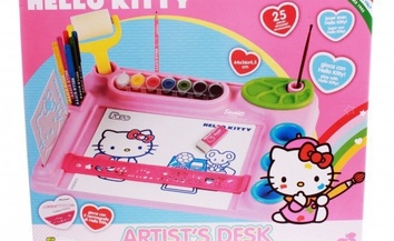 Доска для творчества с трафаретами "Hello Kitty" 