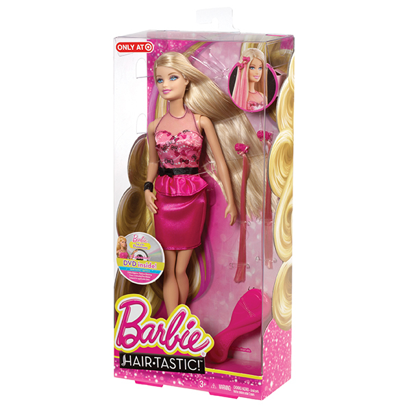 Barbie. Кукла с волшебными волосами