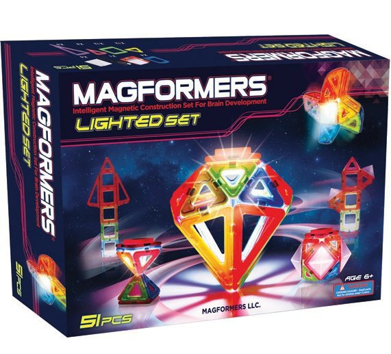 Магнитный конструктор "Magformers Lighted Set"