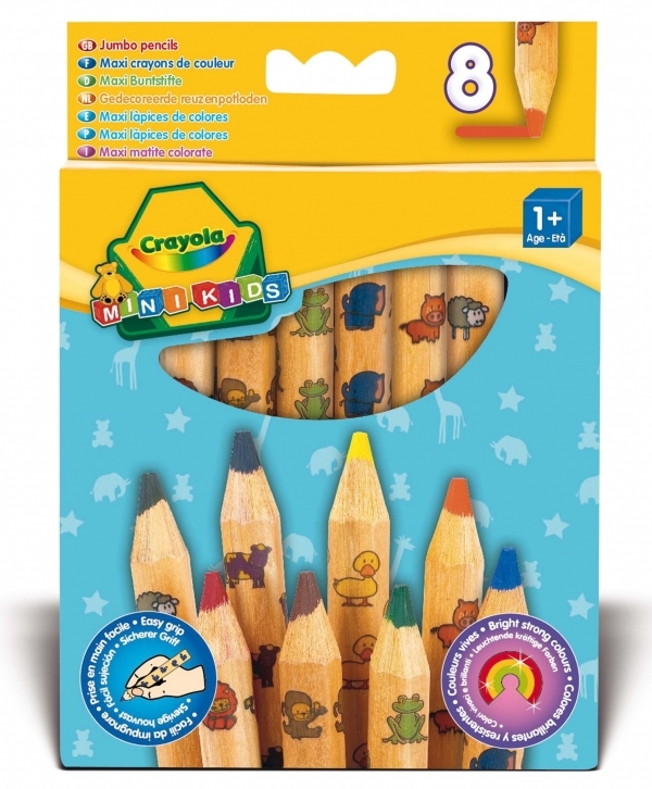 Толстые карандаши для малышей 